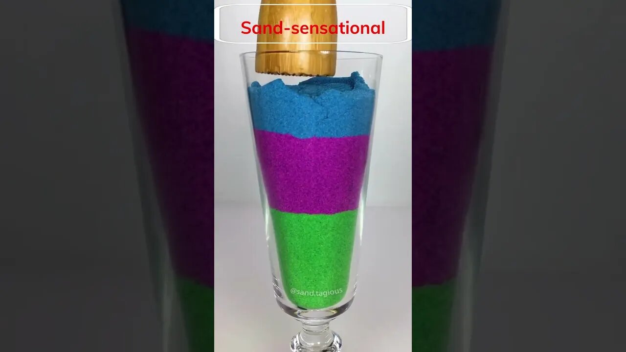 Soothing ASMR and sand for your comfort. #shorts