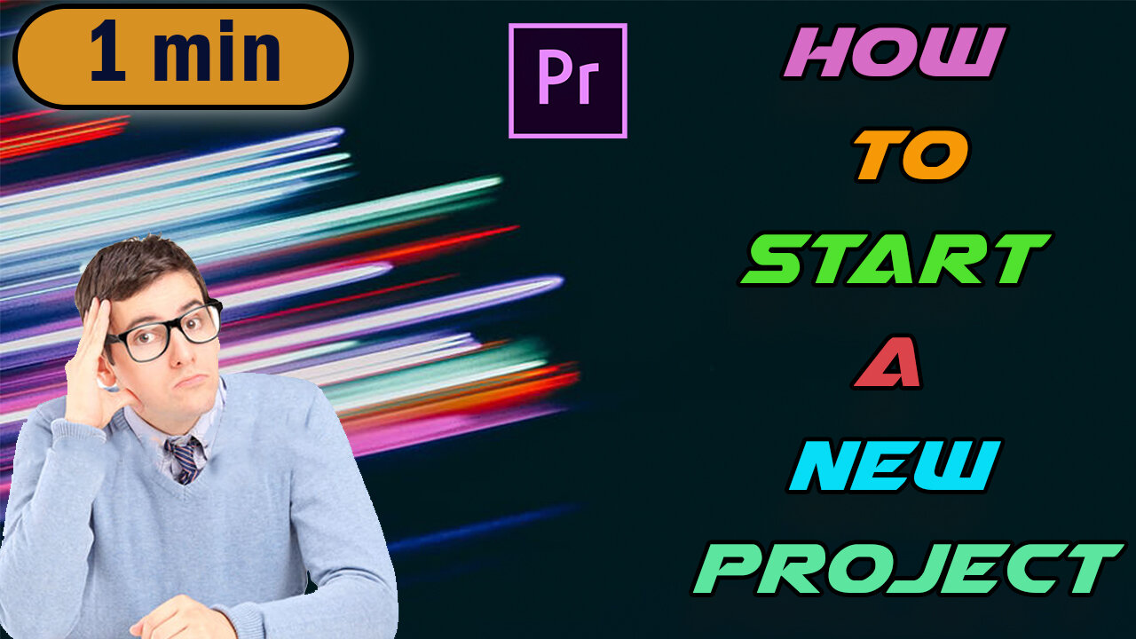 How to Create a New Project | Adobe Premiere Pro Tutorial | Learn Premiere Pro