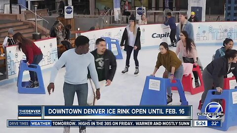 Downtown Denver ice rink open til Feb. 16