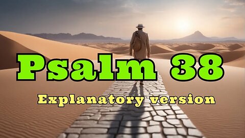 ✝️explanatory version of Psalm 38💕