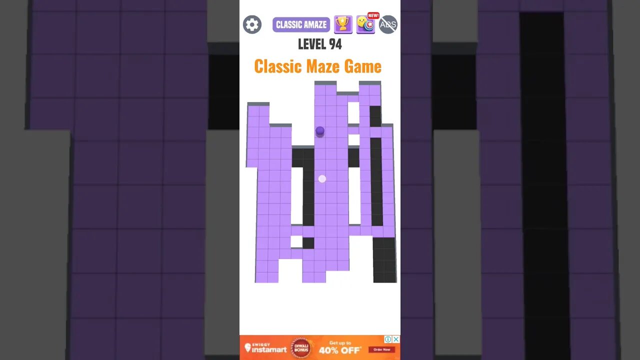 Classic Maze Level 94. #shorts
