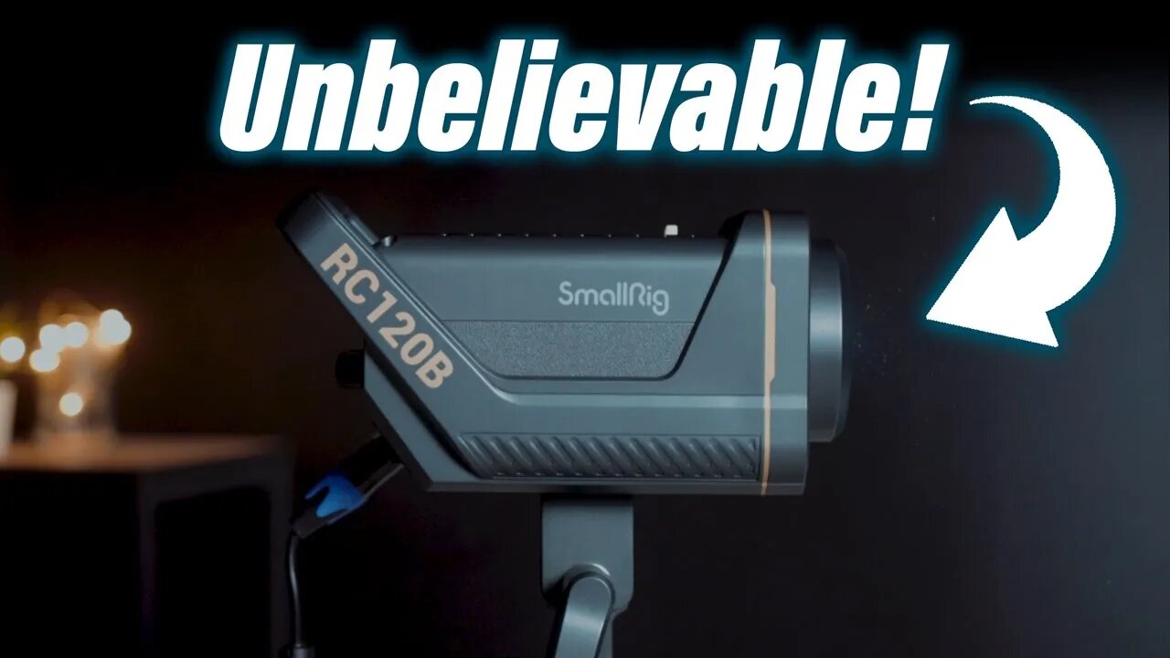 Best Light For YouTube & Videography In 2023 | SmallRig RC120B