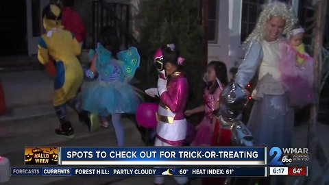 Local spots to check out for trick or treating