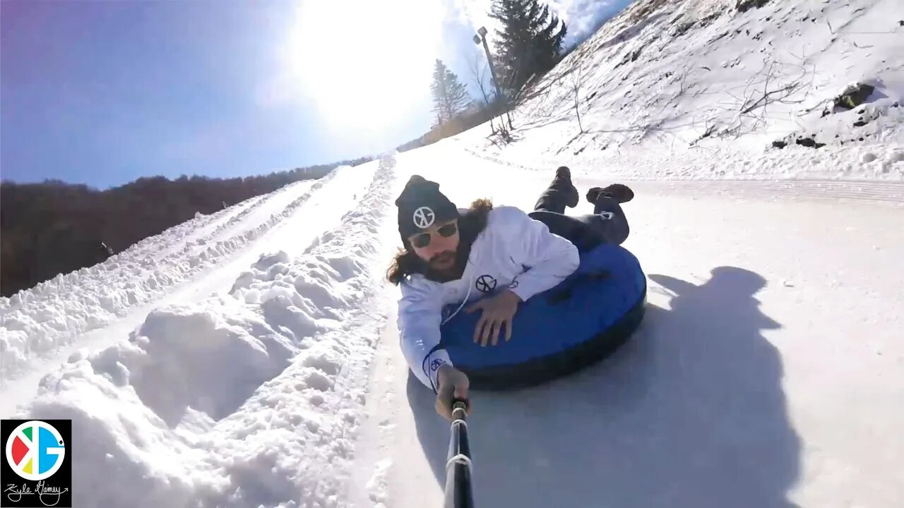 Hawksnest Snowtubing Experience POV & Review Seven Devils North Carolina