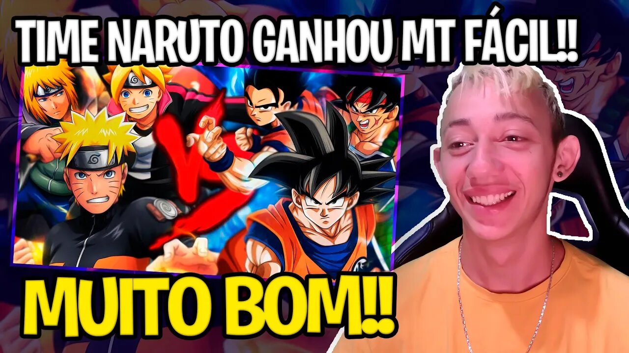 REAGINDO A Goku, Gohan e Bardock VS. Naruto, Boruto e Minato | Duelo de Titãs