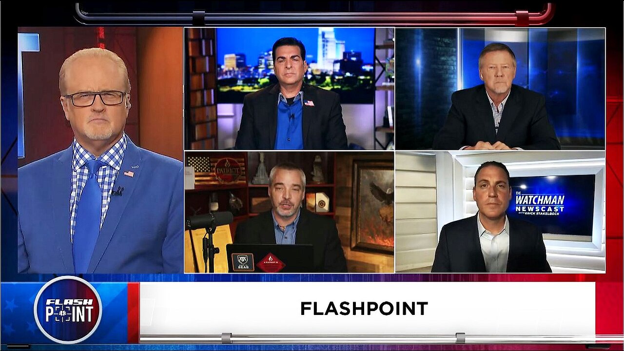 FLASHPOINT 8-15-2023 Host Gene Bailey, Dutch Sheets, Hank Kunneman, Rick Green, Erick Stakelbeck