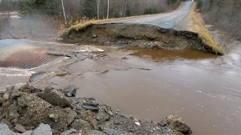 Saint-Simon-les-Mines durement touchée par les pluies diluviennes