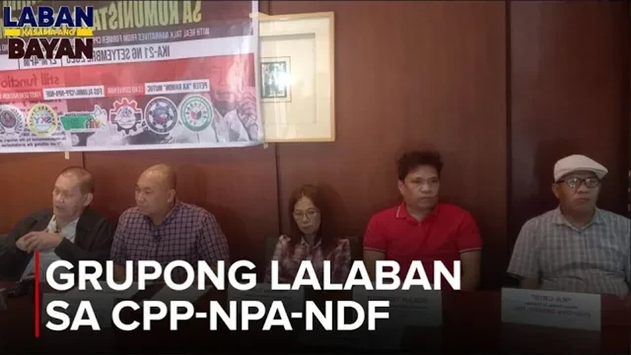 PANOORIN | Mga grupong binuo na lalaban sa layunin ng C P P- N P A- N D F