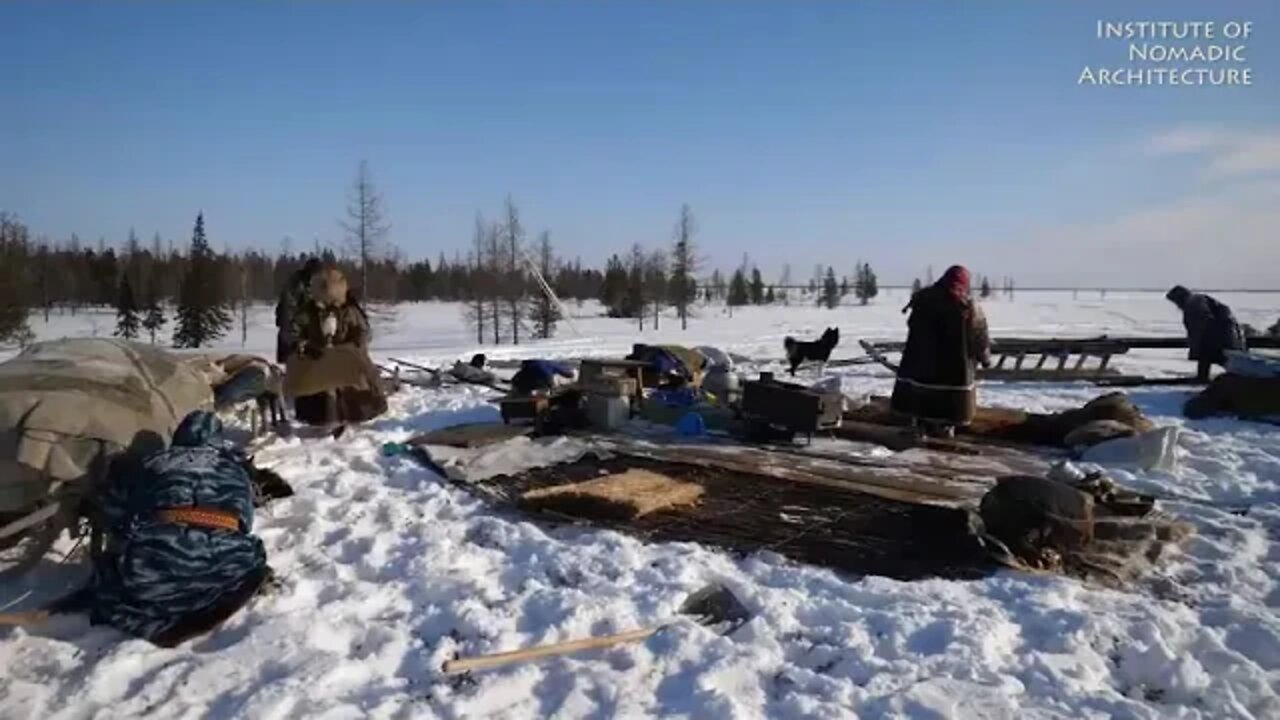 Warmest @ tent @ on @ earth @ pitching @ in @ the @ siberian arctic winter