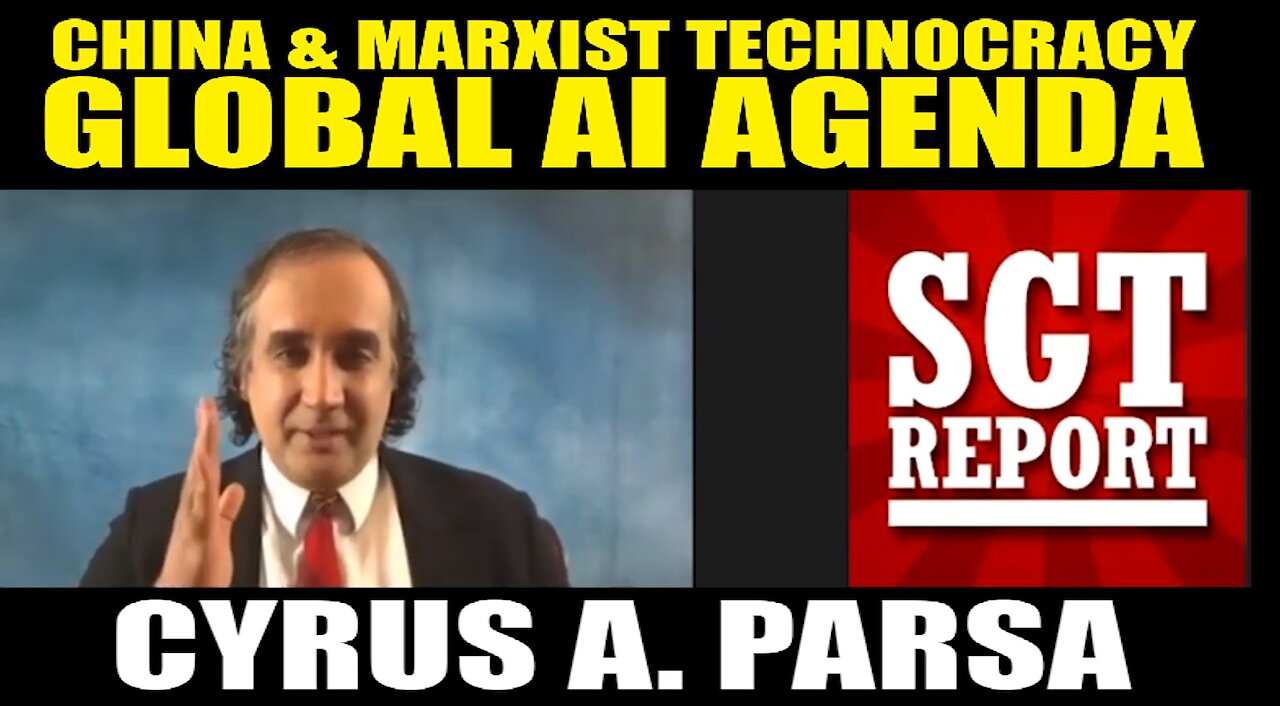 CHINA & MARXIST TECHNOCRACY GLOBAL AI AGENDA