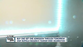 Hop onto Buffalo's Double Decker Bus tour