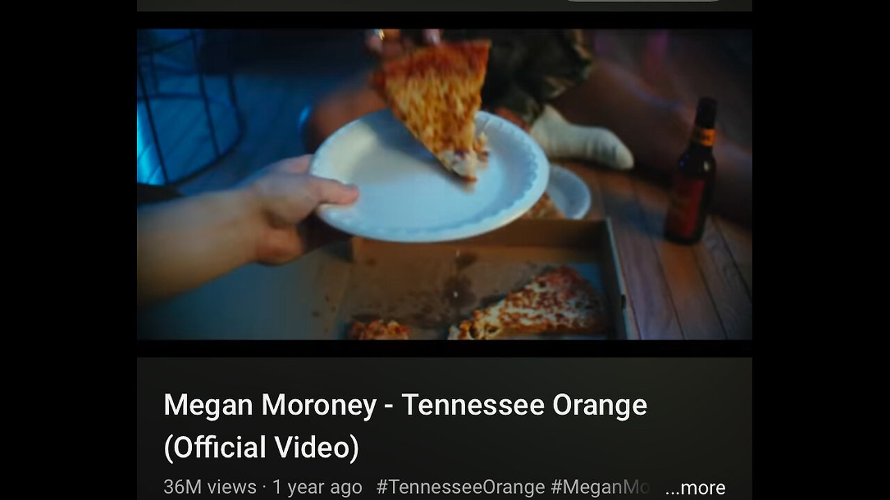 2023 Pizza - Megan Moroney - Tennessee Orange