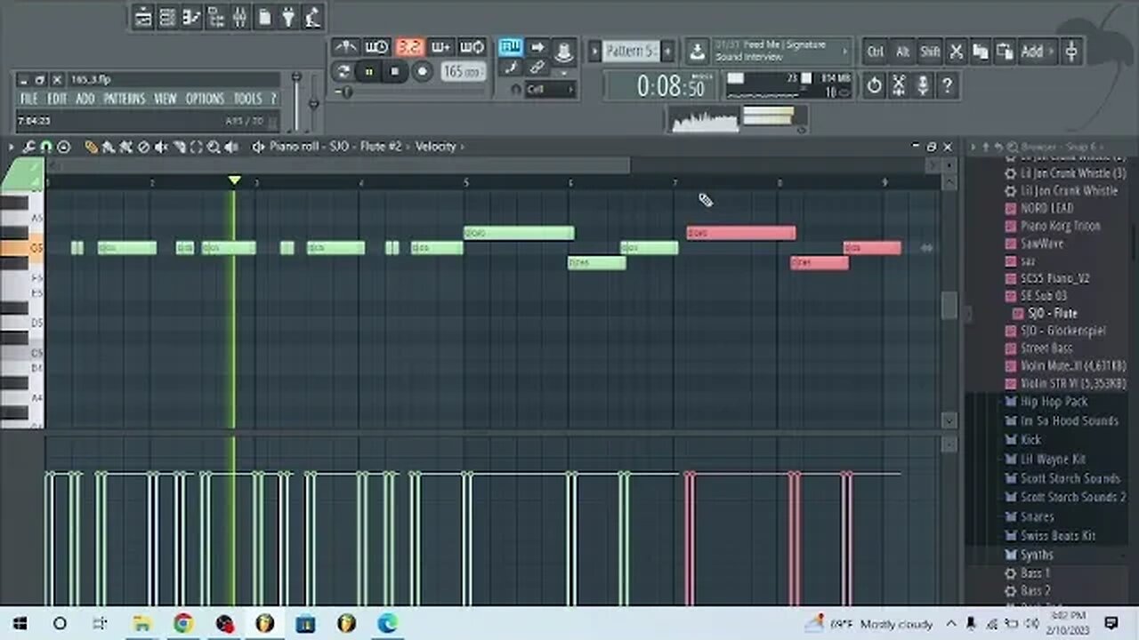 LIVE MAKING BEATS IN FL STUDIO 2/26/2023