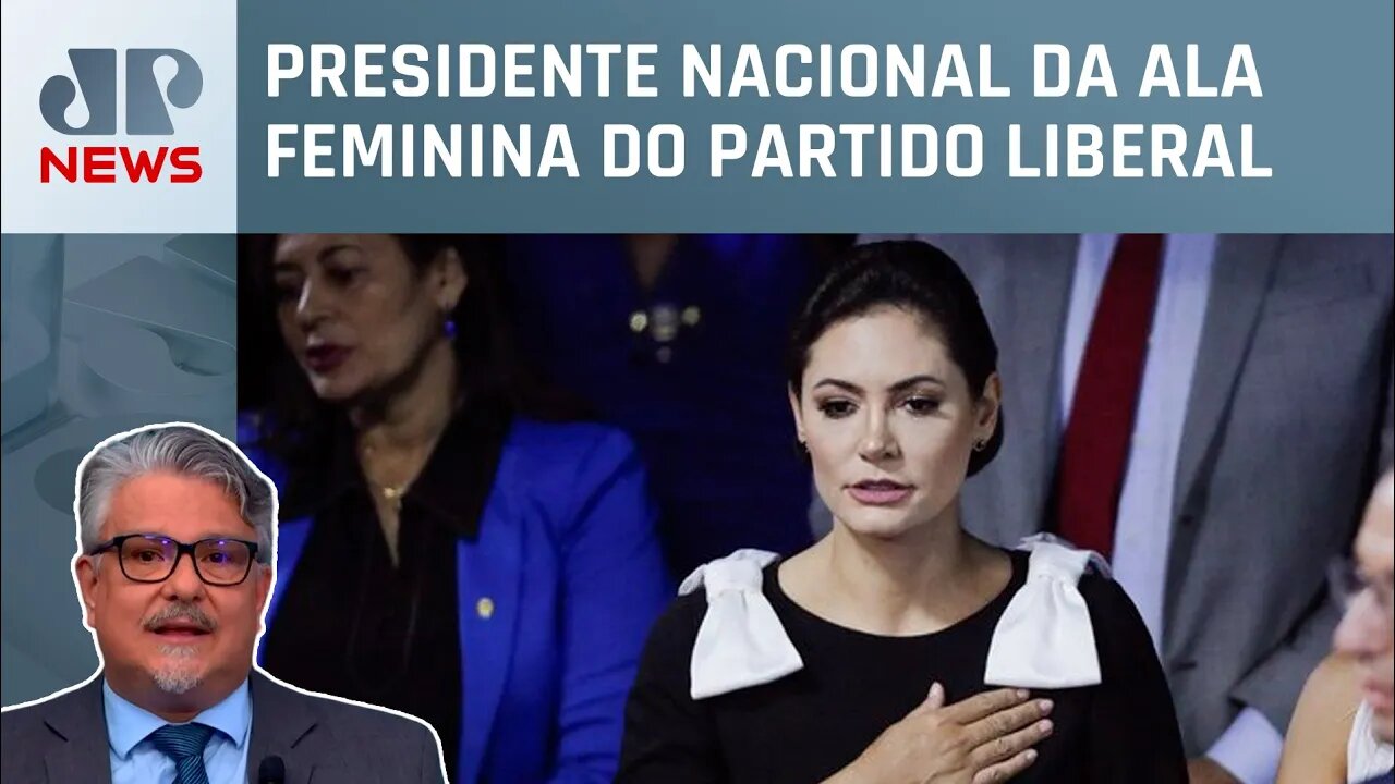 Michelle Bolsonaro assume a presidência do PL Mulher; Suano comenta