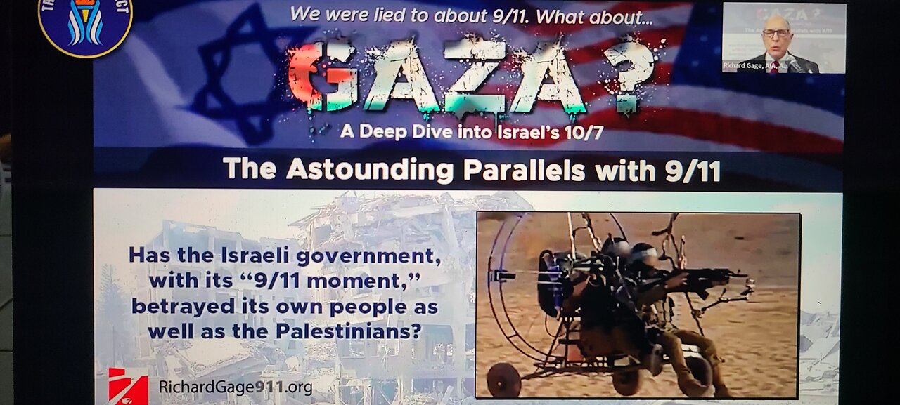 RICHARD GAGE - Parallels btwn 9/11 and GENOCIDE IN GAZA / OCT 7 (FULL INTERVIEW)