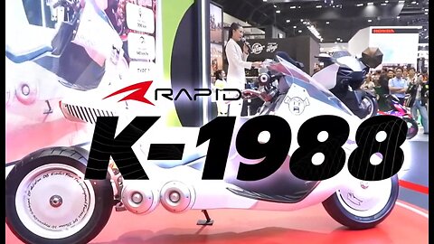 124 Miles Range on a Single Charge , New Rapid K-1988 Concept