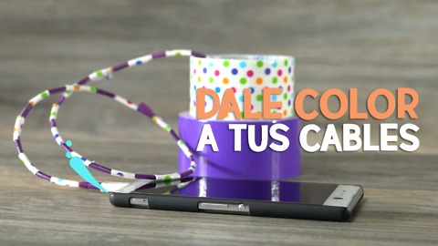 No más cables aburridos.