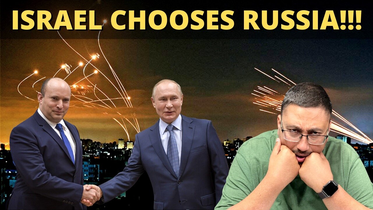 ISRAEL just made a friendly gesture to RUSSIA!!!