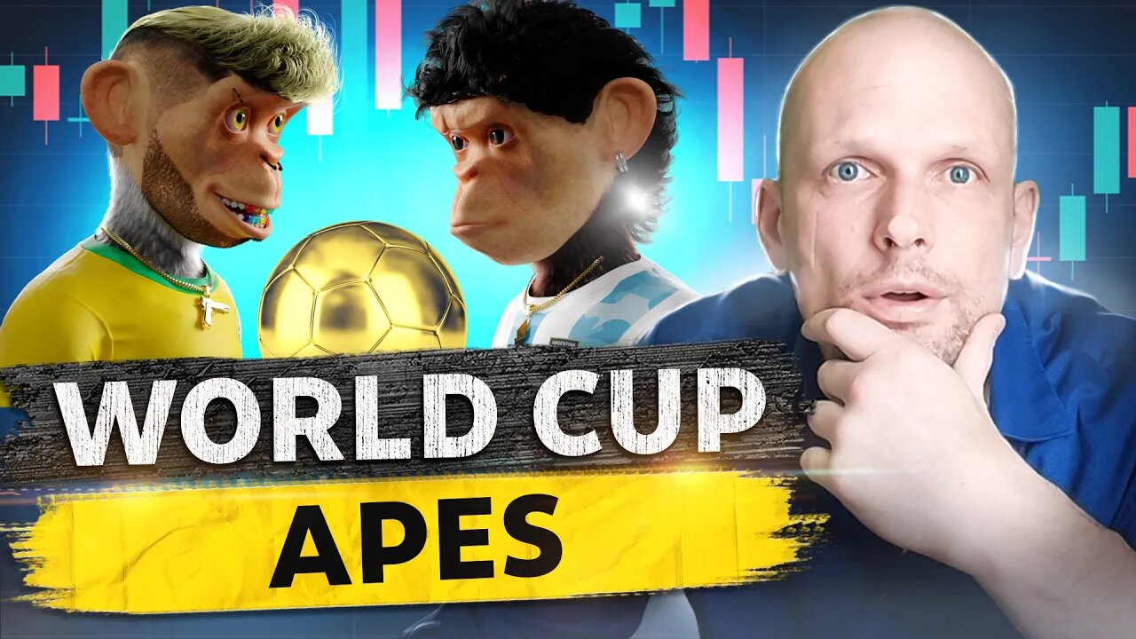 NEW NFT CRYPTO WORLD CUP APES REVIEW!?!