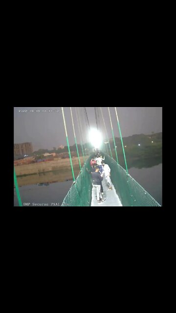 Moment of cable bridge collapsed in India caught on video, 141 dead, 177 still missing: Updates