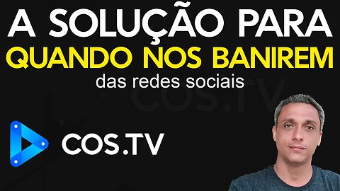 E quando nos banirem das redes sociais? Pra onde poderemos ir?