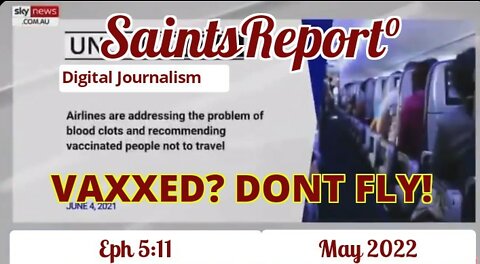 1k39. ⛔AIRLINES WARN Vaxxed NOT To Fly ⛔