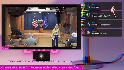 Lolo Live: DOJ Announcement