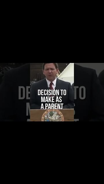 DeSantis, There Will Be No COVID Shot Mandate For Your Kids