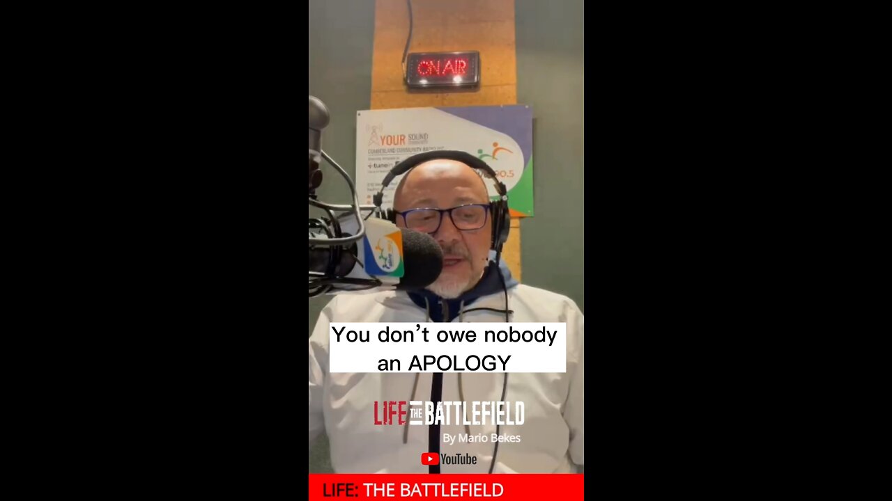 You dont owe nobody an Apology❗️