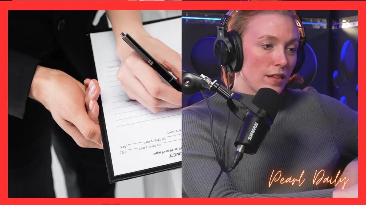 Man Claims that Men Should Sign the Marriage Contract