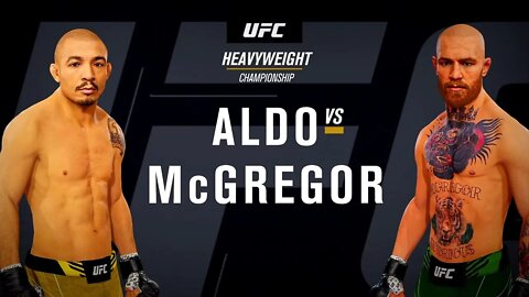 EA Sports UFC 4 Gameplay Conor McGregor vs Jose Aldo