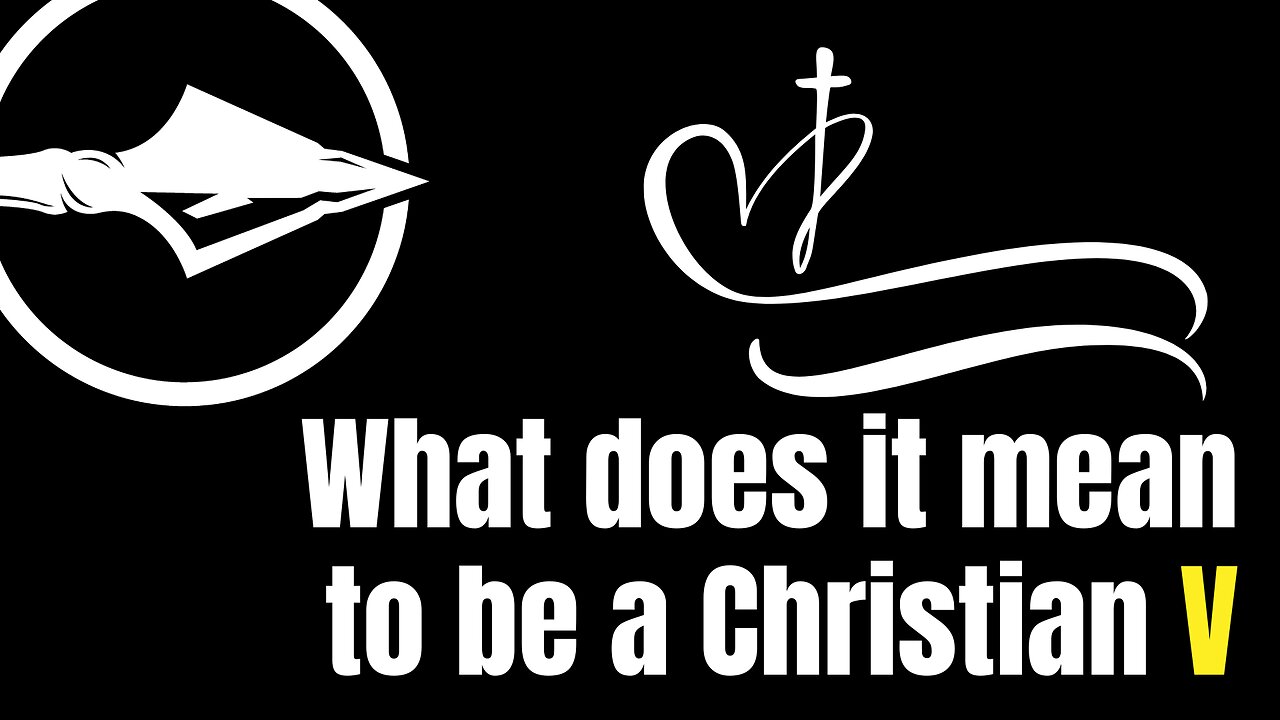 What does it mean to be a Christian V | Pastor Anthony Thomas