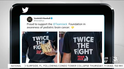 Vandy Boys join Team Jack to raise awareness of pediatric brain cancer
