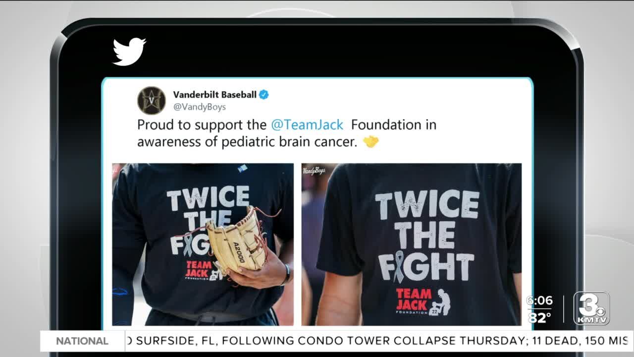 Vandy Boys join Team Jack to raise awareness of pediatric brain cancer
