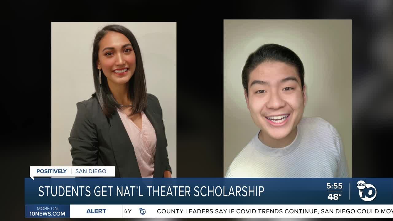 Students get national theater scholarship