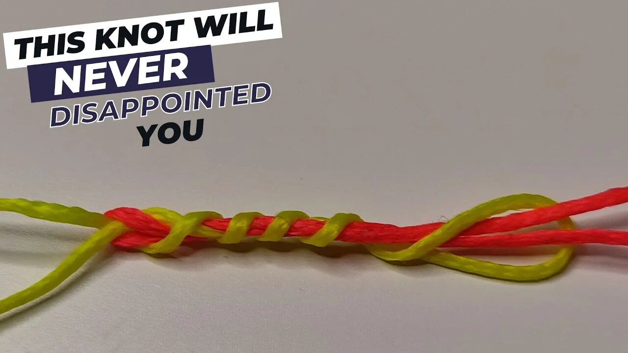 This Fishing KNOT Will NEVER Disaponted You - Easy to Tie and Strong Like a Rock