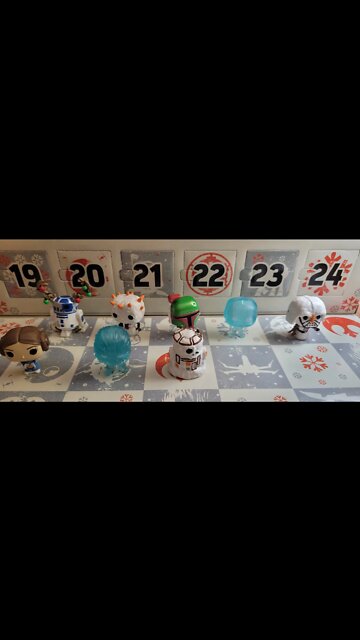 Star Wars Funko Pocket Pop! Christmas Advent Calendar Day 8