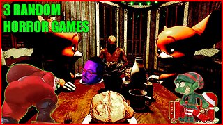 Big Booty Santa, A Christmas Feast, A Killer Elf | 3 RANDOM HORROR GAMES