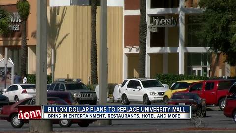 Billion Dollar plans to replace University Mall