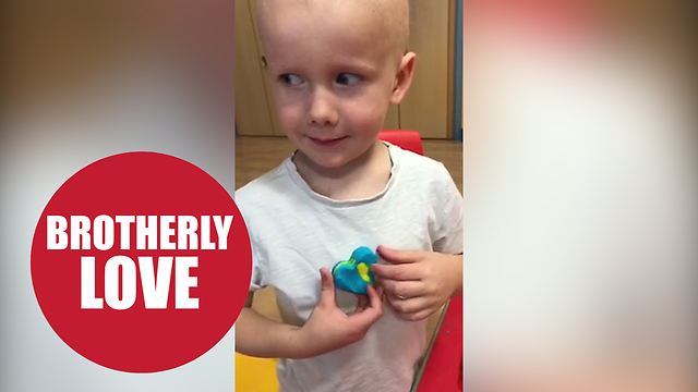 Five-year-old boy is a real hero for donating bone marrow to save his younger brother