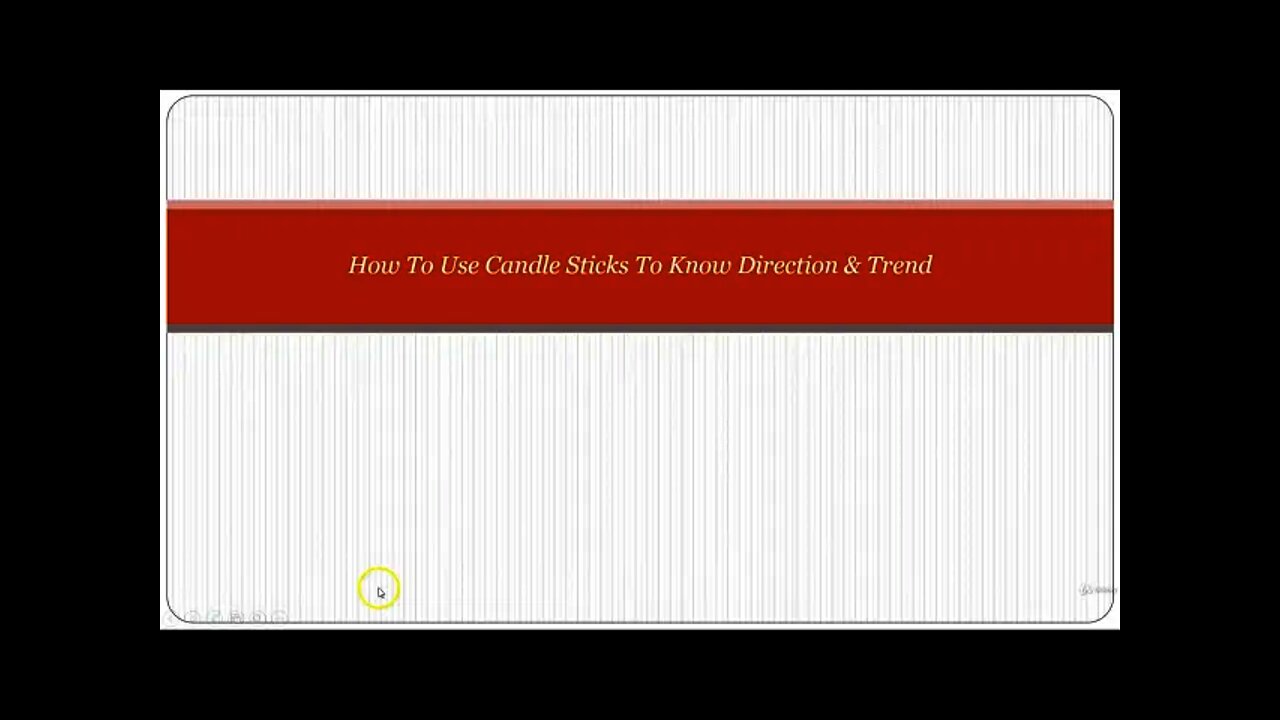 Understanding Candlesticks To Guess Price Movement (Technical Indicators)