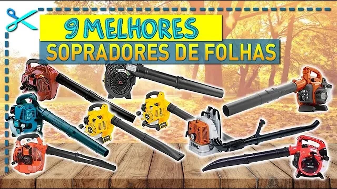 🏆 9 Melhores Sopradores de Folhas a Gasolina