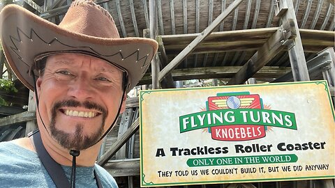 FLYING TURNS at KNOEBELS AMUSEMENT RESORT, Elysburg, Pennsylvania, USA [Front Row POV]