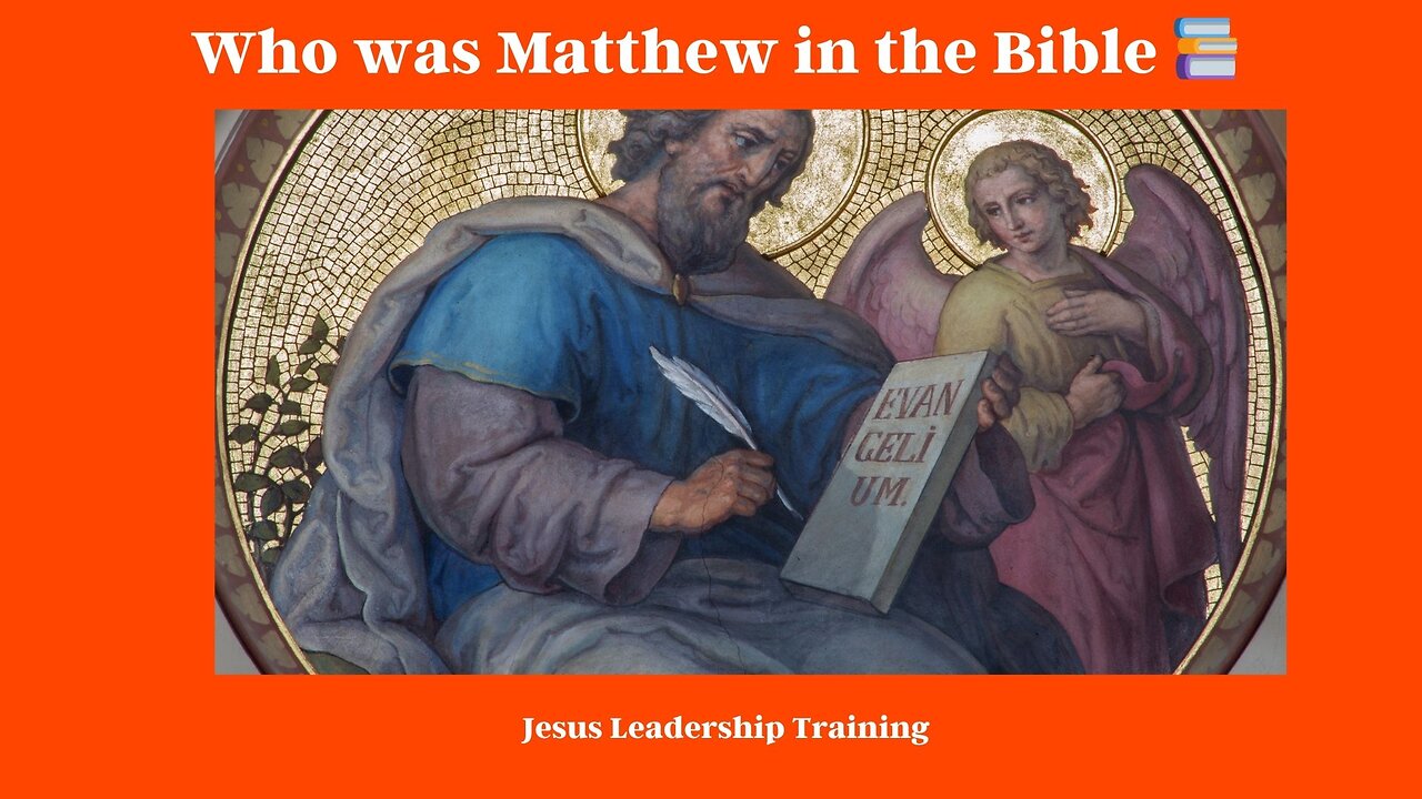 Who was Matthew in the Bible 📚