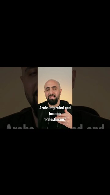 Debunking Benjamin Netanyahu's Claim w/ Jordan Peterson: "Arabs migrated and became Palestinians"