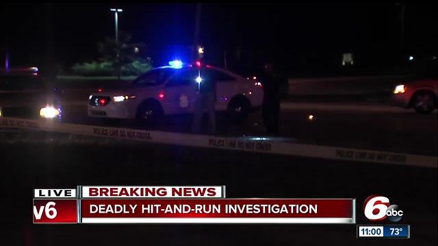 Pedestrian struck, killed during hit-and-run on Indy’s northeast side