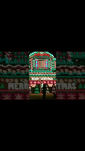 Real Life #gingerbread #house #christmas #christmas2022 #christmaslights