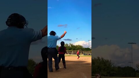 Watch the Pitcher react after 1B makes unbelievable catch !!! #shorts #short