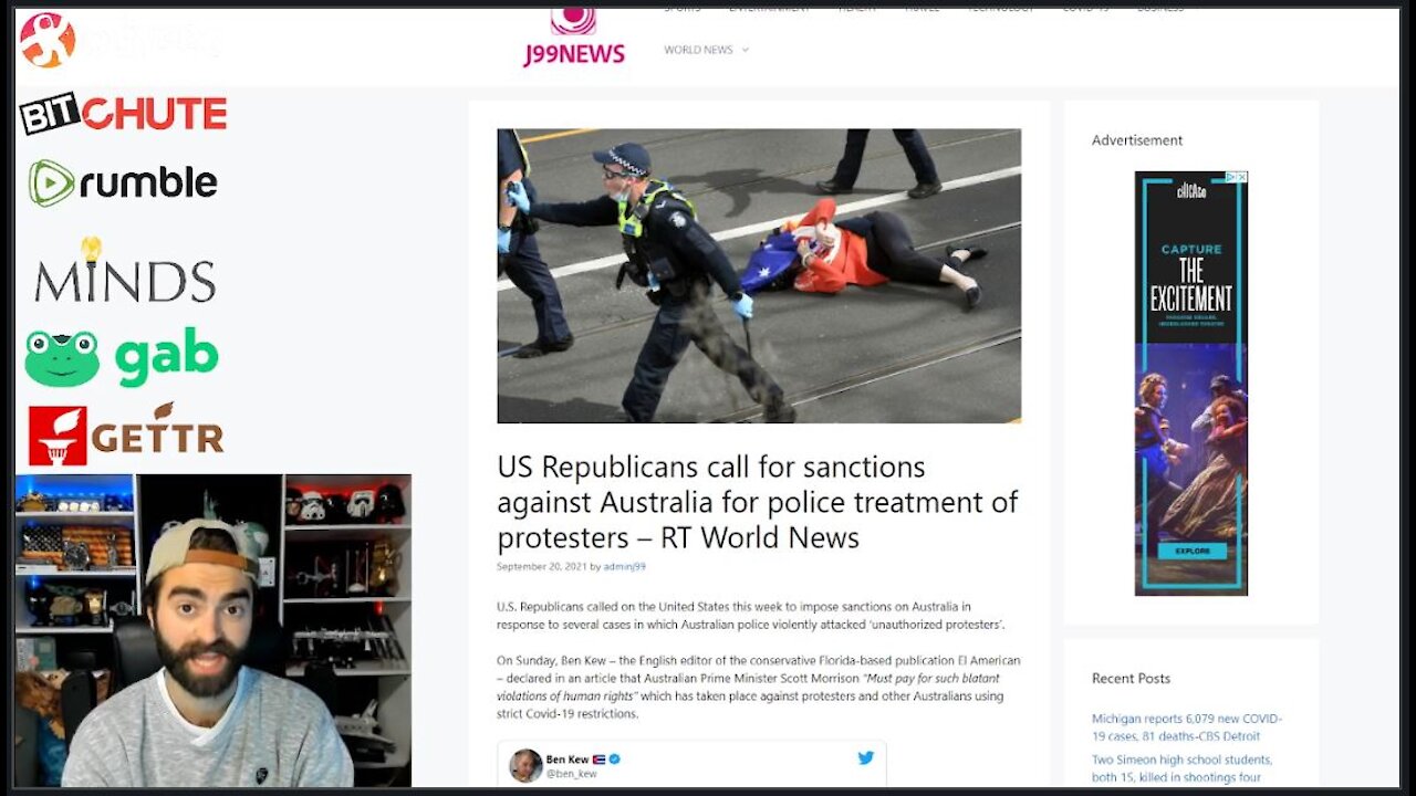 FIX J6! US Republicans Call For Sanctions Against AUS But Are TOTALLY FINE With DC Police? BS!