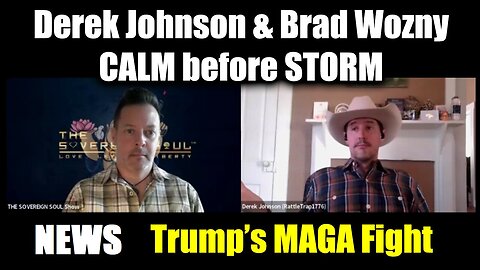 Derek Johnson & Brad Wozny Dec 19 - CALM before STORM, Trump’s MAGA Fight